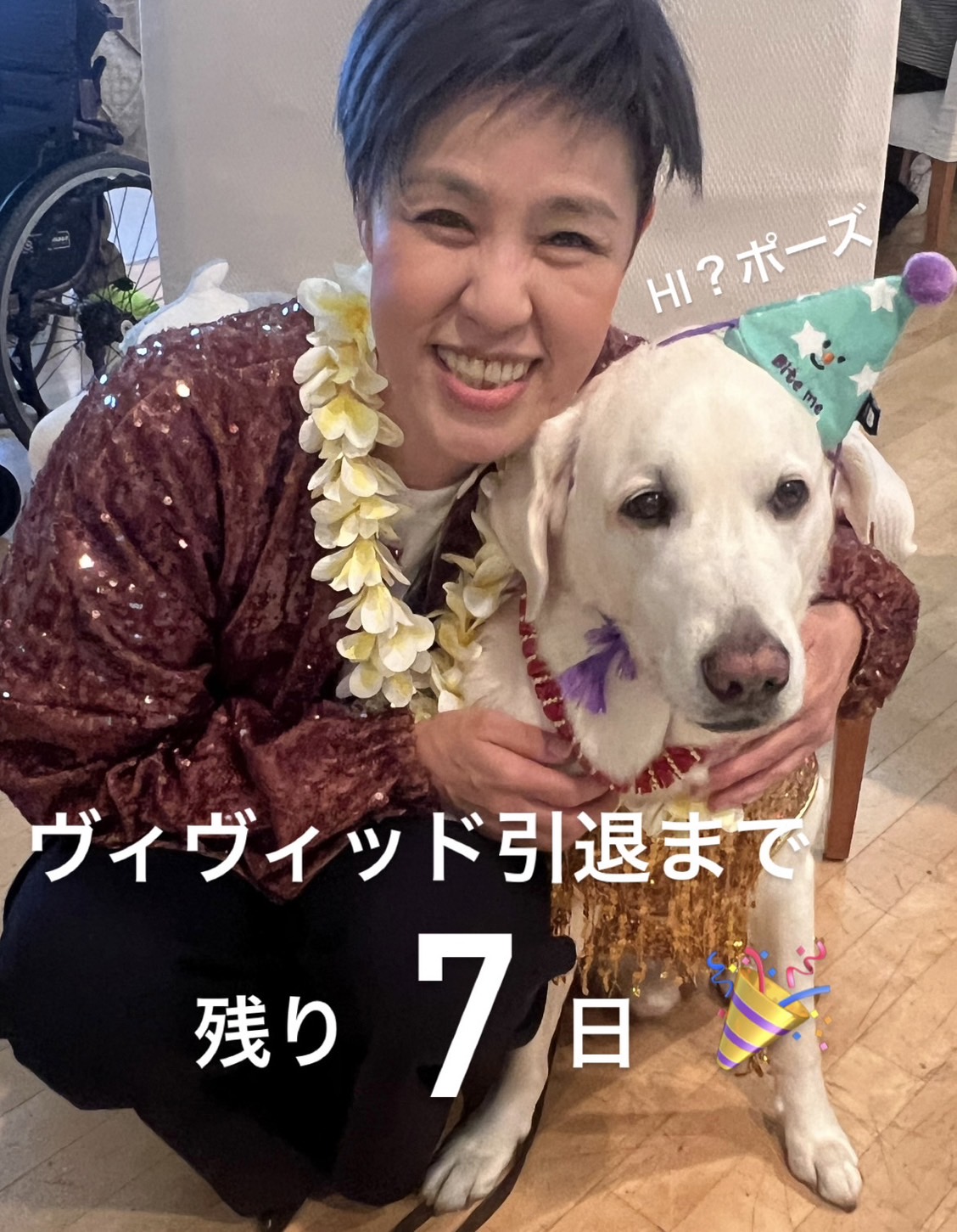 パーティーを楽しむヴィヴィッド